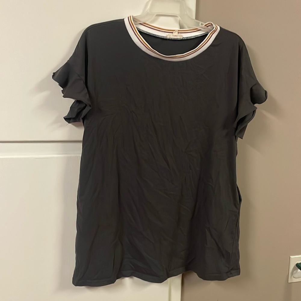 Grey T-shirt Dress